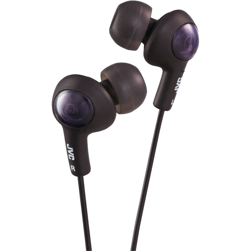 JVC JVC HAFX5B Gumy Plus Inner Ear Earbuds Black Headphones