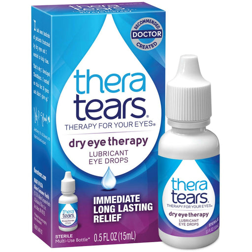 TheraTears TheraTears Lubricant Eye Drops Sterile Multi-Use Bottle 0.5 Fl Oz Eye Drops & Lubricants