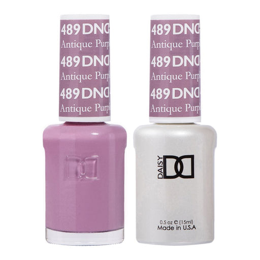 DND - Antique Purple #489 - DND Gel Duo 0.5oz.