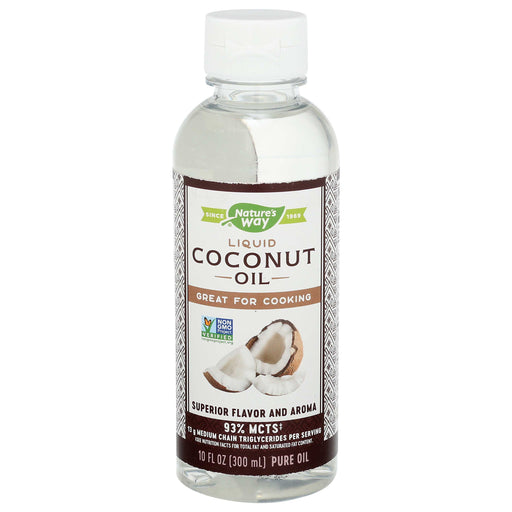 Nature's Way Nature's Way Coconut Oil, Premium Liquid 10 Fl Oz Cooking Oils