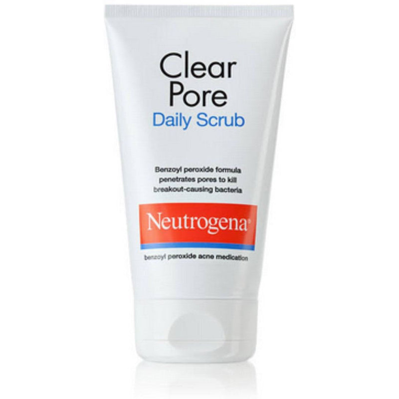 Neutrogena Neutrogena Clear Pore Scrub, 4.2-Ounces Tube Scrubs White Smoke