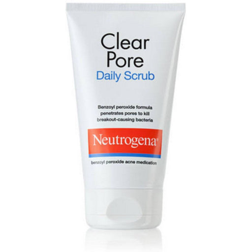 Neutrogena Neutrogena Clear Pore Scrub, 4.2-Ounces Tube Scrubs White Smoke