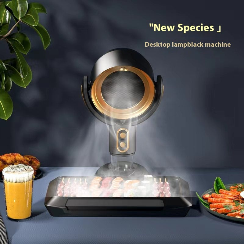 🌬️ Portable Desktop Range Hood – Smoke Removal & Air Purifier