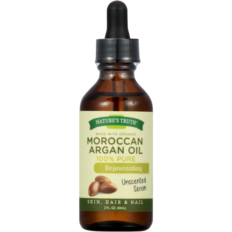 Nature's Truth Nature's Truth Organic Moroccan Argan Oil Unscented — 2 Fl Oz Bath & Body