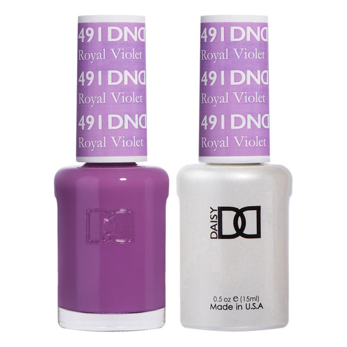 DND - Royal Violet #491 - DND Gel Duo