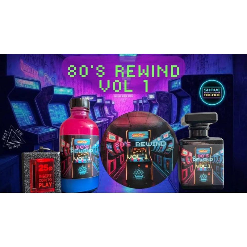 First Line Shave First Line Shave 80'S Rewind Shaving Collection Shaving Set