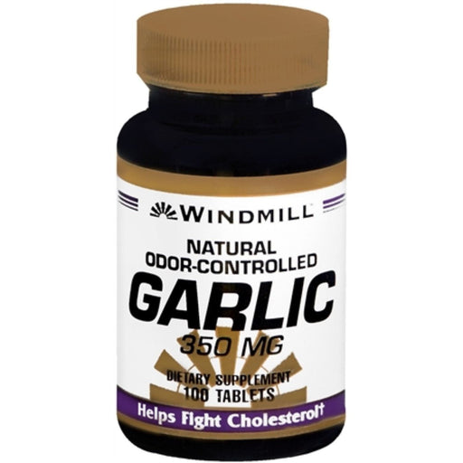 Windmill Windmill Natural Odor-Controlled Garlic 350 Mg Tablets Vitamins & Supplements