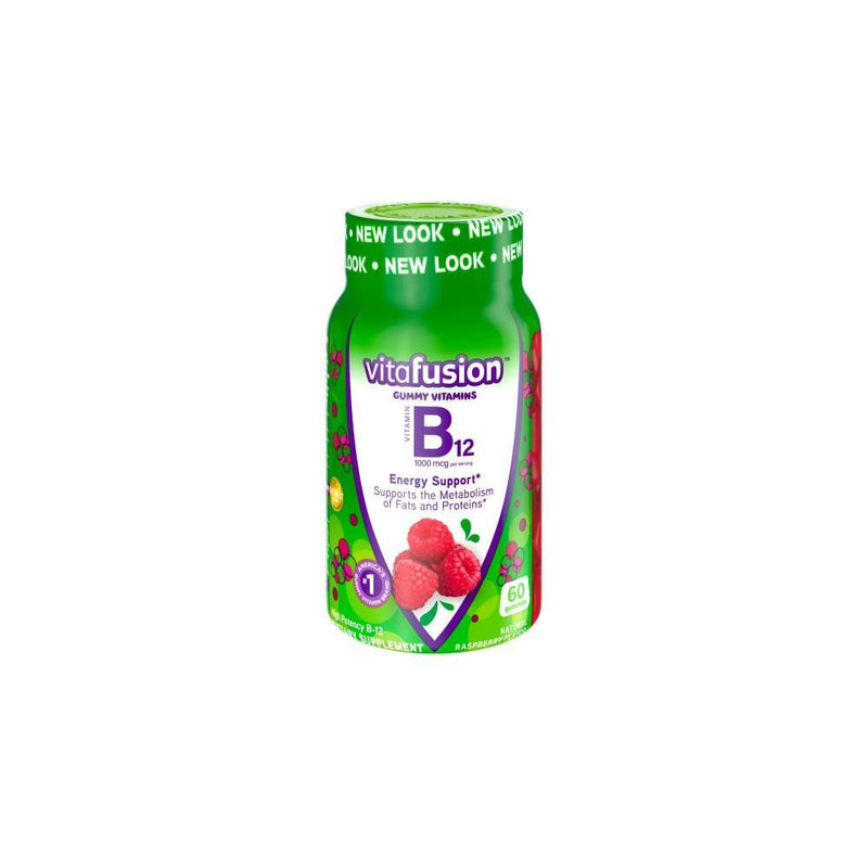 Vitafusion Vitafusion B-12 Energy Support Gummy Supplement Raspberry - 60ct Vitamins & Supplements