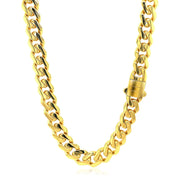 Bids.com 14k Yellow Gold Polished Miami Cuban Chain Necklace Necklaces