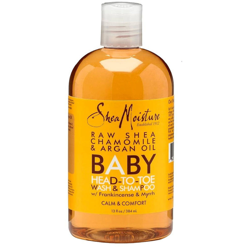 SheaMoisture SheaMoisture Baby Wash & Shampoo - Raw Chamomile & Argan Oil, 13 Fl Oz Shampoo White Smoke