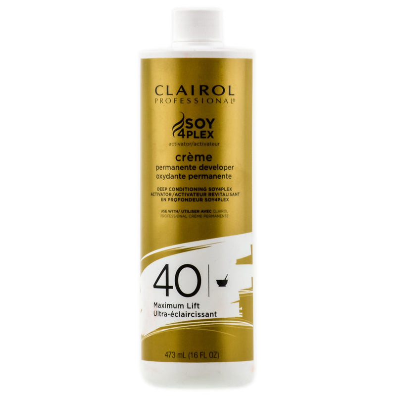 Clairol Professional Clairol Professional Soy 4plex Activator Creme Permanente Developer Oxydante Permanente - 1 Soy Sauce White Smoke