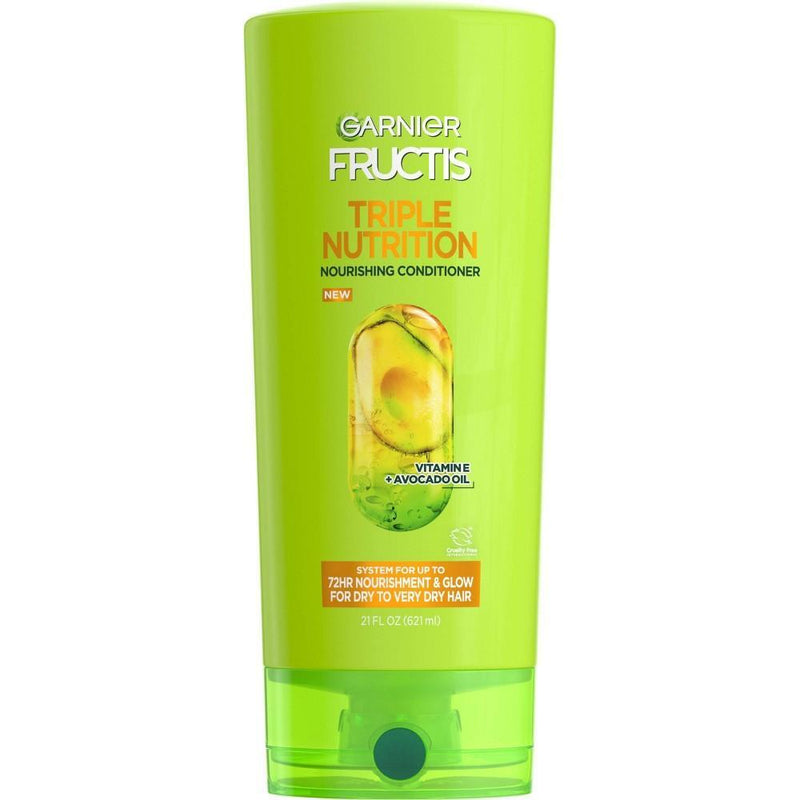 Fructis Garnier Fructis Triple Nutrition Conditioner for Dry to Very Dry Hair, 21 oz Conditioners