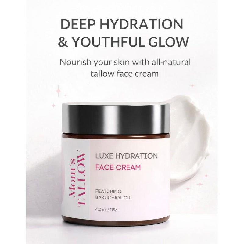 Mom’s Tallow Luxe Hydration Tallow Face Cream