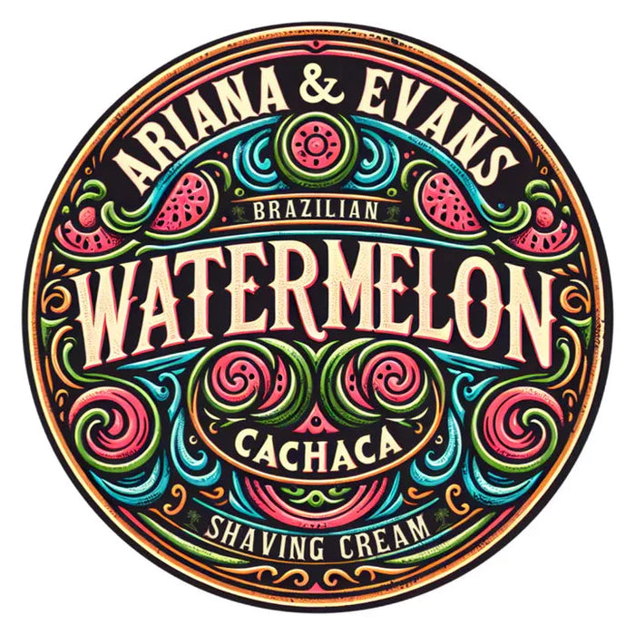 Ariana & Evans Watermelon Cachaca Shaving Cream 5.3oz