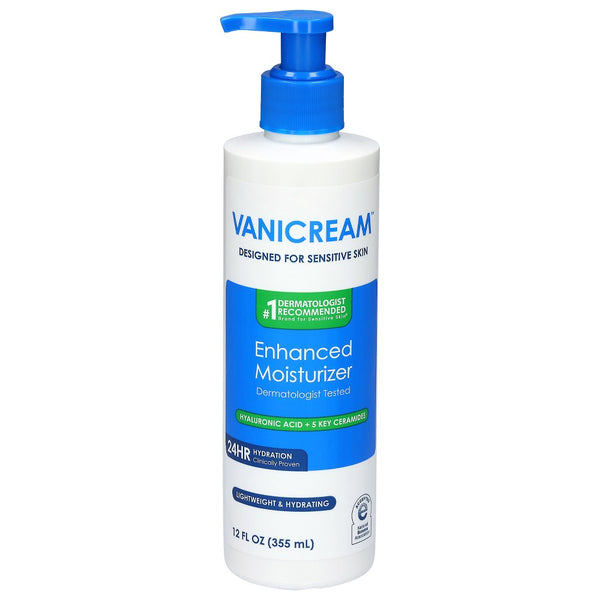 Vanicream Vanicream Enhanced Moisturizer 12 oz Skin Care White Smoke