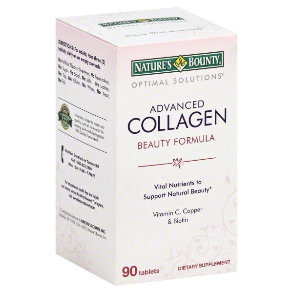 Nature's Bounty Nature's Bounty Advanced Collagen, Beauty Formula, Tablets Vitamins & Supplements Lavender