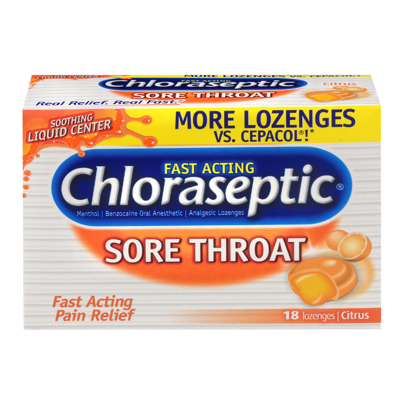 Chloraseptic Chloraseptic Lozenges 6-10Mg  Citrus 18 Ea Health & Beauty