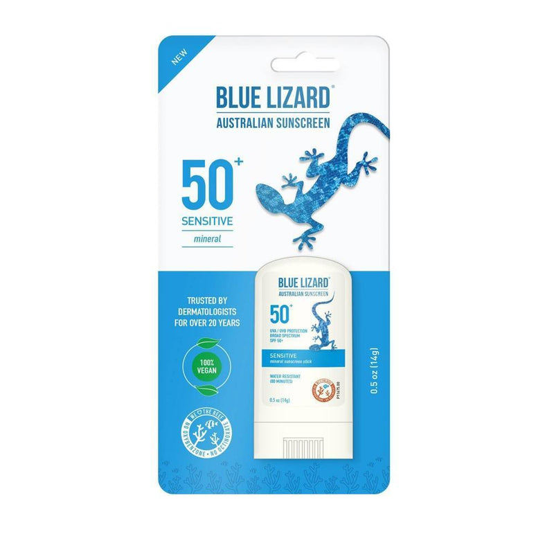 Blue Lizard Blue Lizard Sensitive Mineral Sunscreen Stick SPF 50+ - .5 Oz Sunscreen