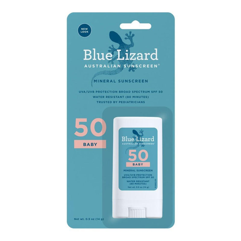 Blue Lizard Blue Lizard Australian Mineral Sunscreen Stick Baby SPF 50+ 0.5 Oz Sunscreen