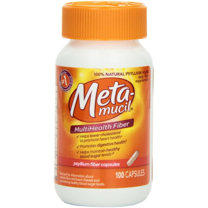 Metamucil Metamucil Fiber, 3 In 1, Capsules Health & Beauty