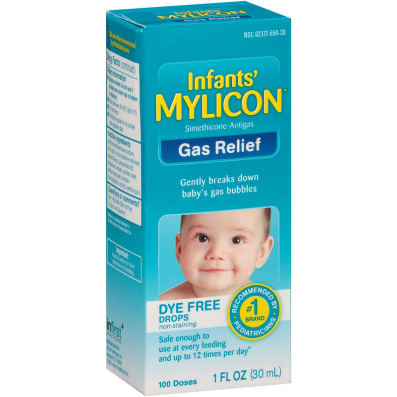 Infants' Mylicon Infants' Mylicon Infant Gas Relief Colic Dye Free Drops - 1 Fl Oz Health & Beauty