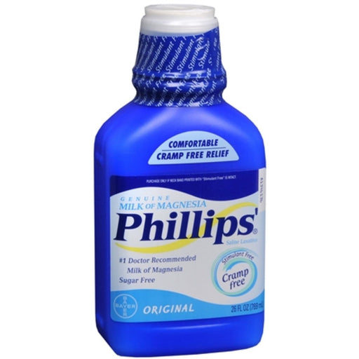 Phillips' Phillips' Genuine Milk Of Magnesia Original Saline Laxative 26 Fl Oz Bottle Health & Beauty