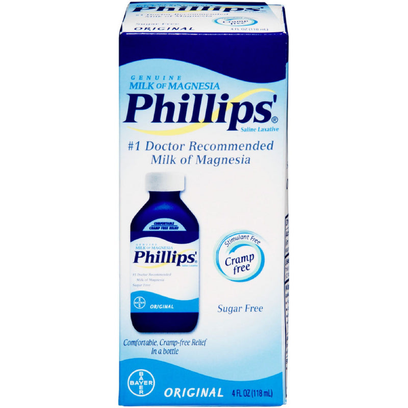 Phillips' Phillips' Milk Of Magnesia Original Saline Laxative - 4 Fl Oz Health & Beauty
