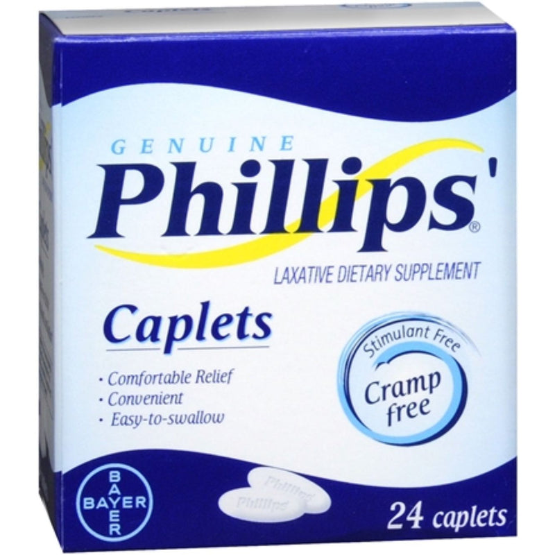 Phillips' Phillips' Laxative Caplets 24 Ct Health & Beauty White Smoke