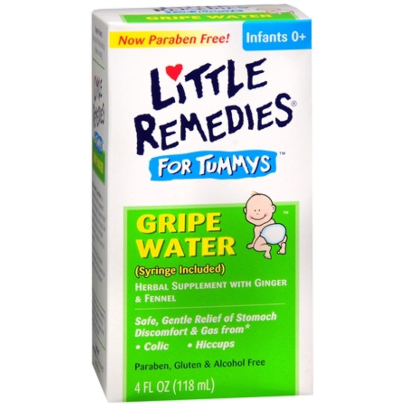 Little Remedies Little Remedies Gripe Water, Colic & Gas Relief, Safe For Newborns, 4 Fl Oz Baby & Toddler