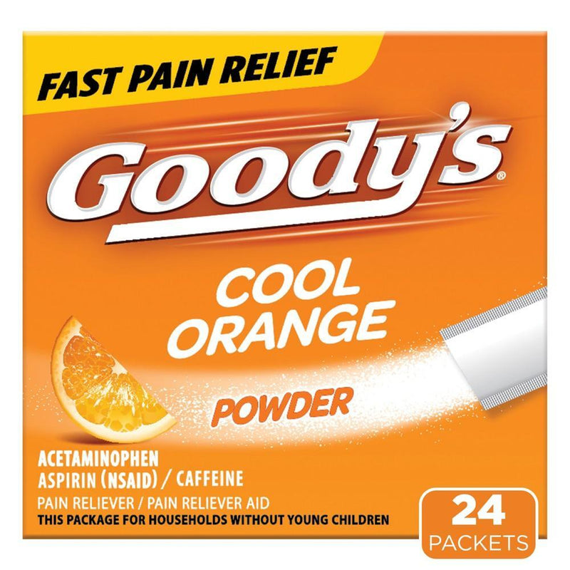 Goody's Goody's Powder Packs Extra Strength Cool Orange Headache Powders Health & Beauty