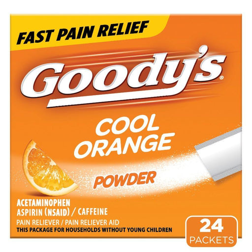 Goody's Goody's Powder Packs Extra Strength Cool Orange Headache Powders Health & Beauty