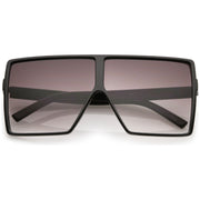 zeroUV Oversize Retro Modern Futuristic Square Aviator Sunglasses C475 Sunglasses