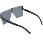 zeroUV Oversize Retro Modern Futuristic Square Aviator Sunglasses C475 Sunglasses