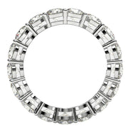 Bids.com Round Cut Lab Grown Diamond Eternity Ring in 14k White Gold (3 cttw FG/VS2) Rings