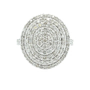 Bids.com 1.50ct Diamond Ring 14KT White Gold Rings