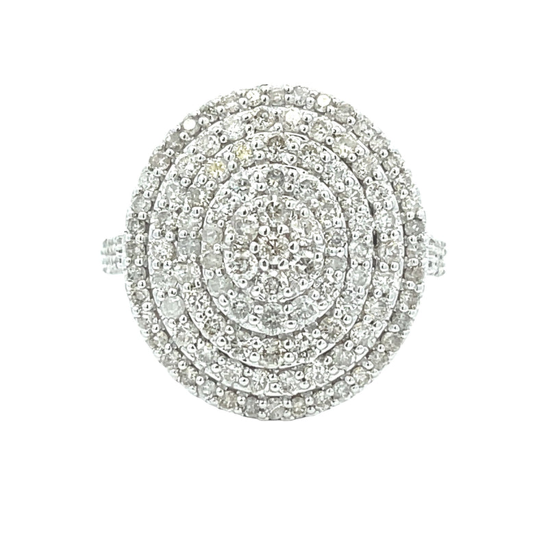 Bids.com 1.50ct Diamond Ring 14KT White Gold Rings