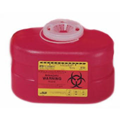 BD BD Sharps Collector 3.3 Qt Red #305488 Medical Supplies