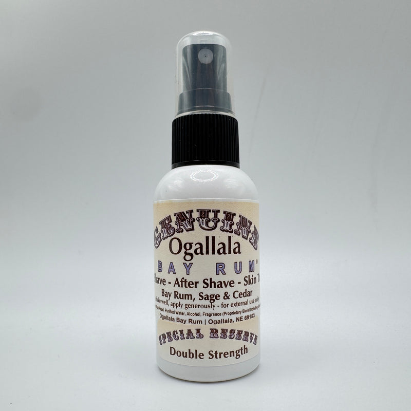Ogallala Ogallala Bay Rum, Sage & Cedar Double Strength Pre Shave - After Shave - Skin Toner 2 Oz After Shave
