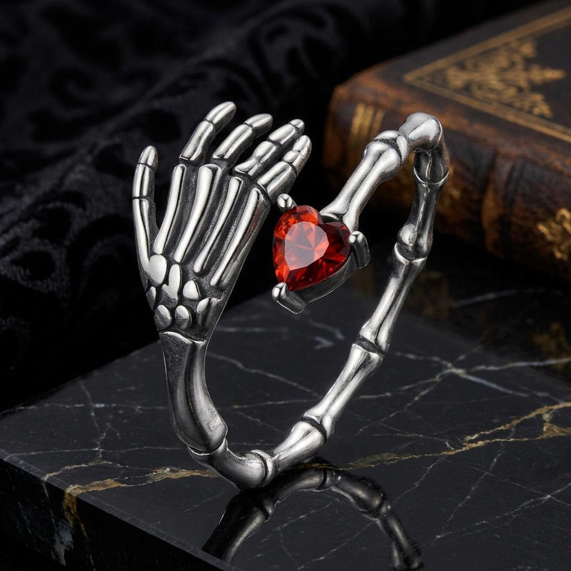 Bids.com 925 Sterling Silver Pavé Setting CZ Oxidized Ring Rings