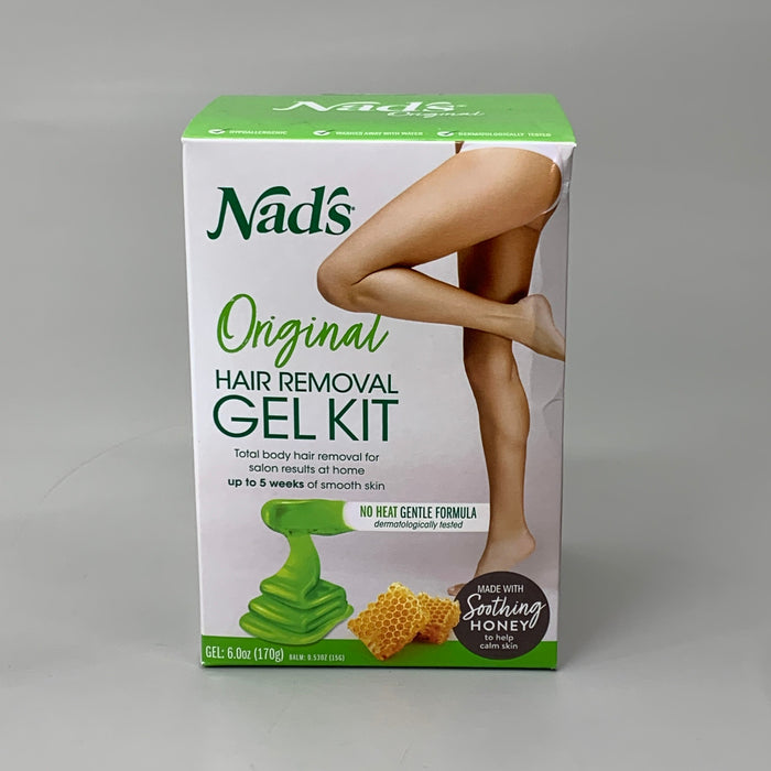 Paywut - Nads Original Hair Removal Gel Kit Soothing Honey 3456 (New)