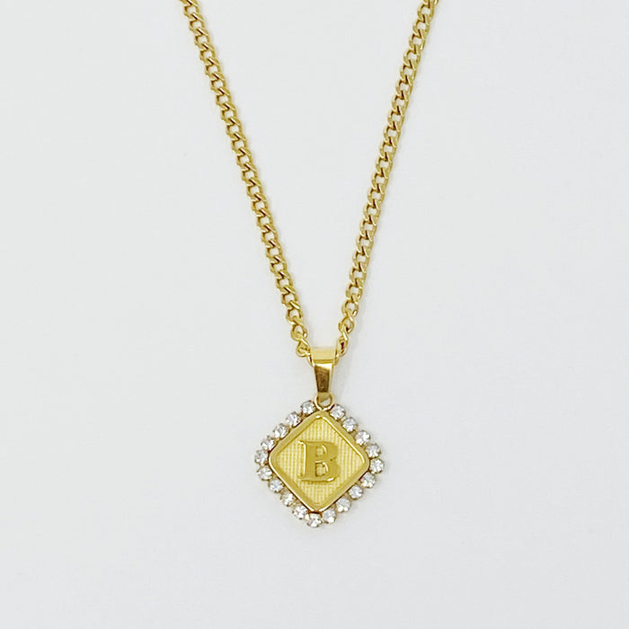 Aztec Delight Initial Necklace