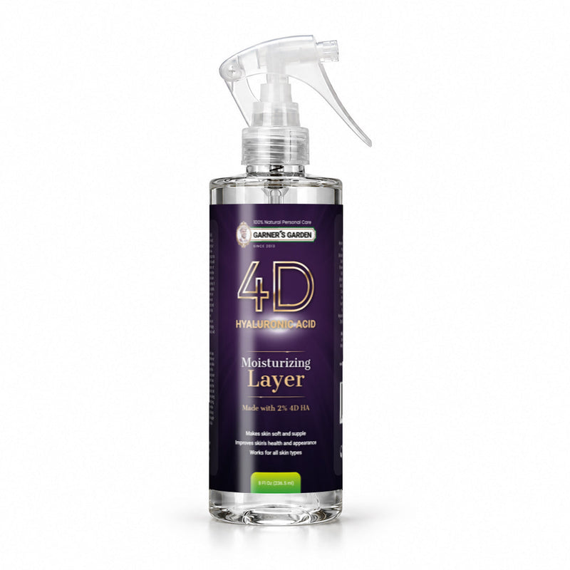 Garner's Garden 4D Hyaluronic Moisturizing Layer Hyaluronic Acid White Smoke 8oz Moisturizing Layer