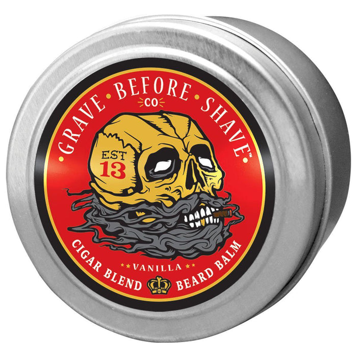 Grave Before Shave 4 Oz. Big Tins Grave Before Shave Beard™  Balm