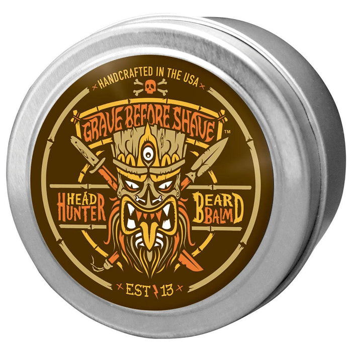 Grave Before Shave 4 Oz. Big Tins Grave Before Shave Beard™  Balm