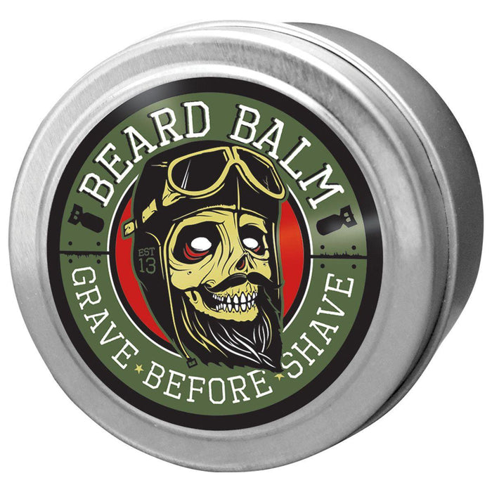 Grave Before Shave 4 Oz. Big Tins Grave Before Shave Beard™  Balm