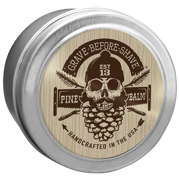 Grave Before Shave 4 Oz. Big Tins Grave Before Shave Beard™  Balm