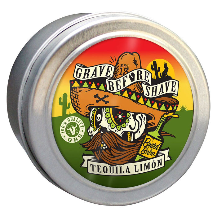 Grave Before Shave 4 Oz. Big Tins Grave Before Shave Beard™  Balm