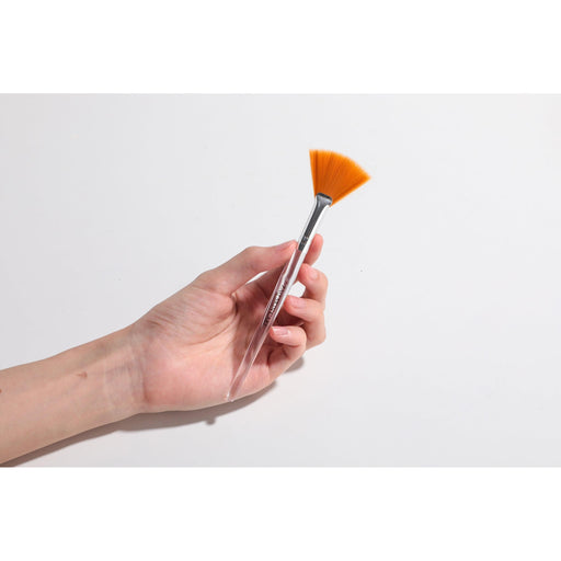 ZAQ Skin & Body - Fan Mask Brush With Synthetic Bristles & Acrylic Handle