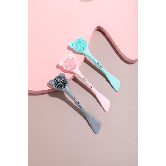 ZAQ Skin & Body - Hugz Silicone Cleansing Brush And Spatula Applicator