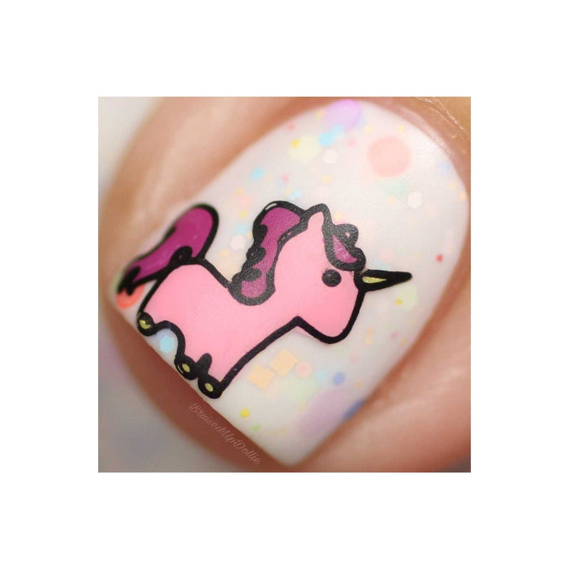 UberChic Beauty Unicorn Love Stamping Plate